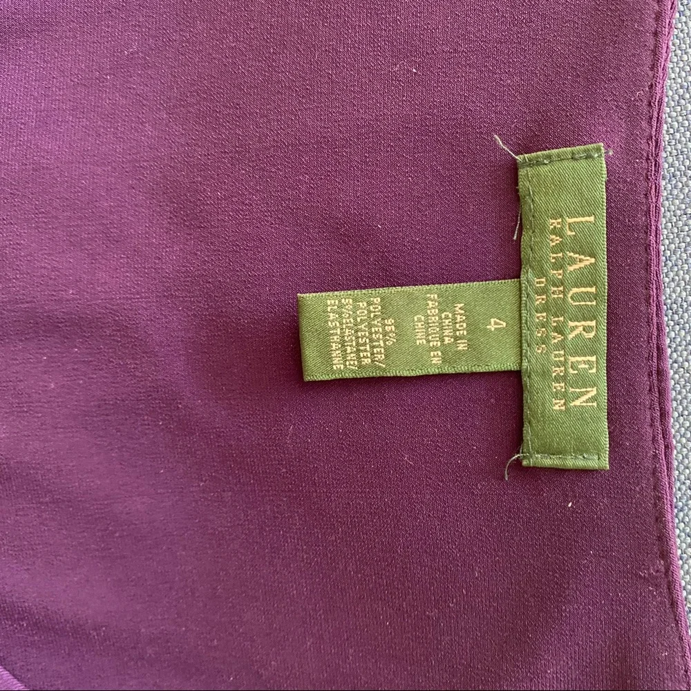 Pretty Purple Lauren by Ralph Lauren Dress💜 - Picture 5 of 5